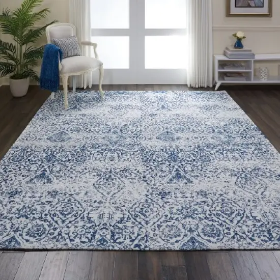 Nourison Damask Vintage Indoor Rug image {1}