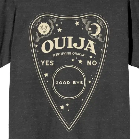 Ouija Game Planchette Art Crew Neck Short Sleeve Charcoal Heather Women's T-shirt image {1}