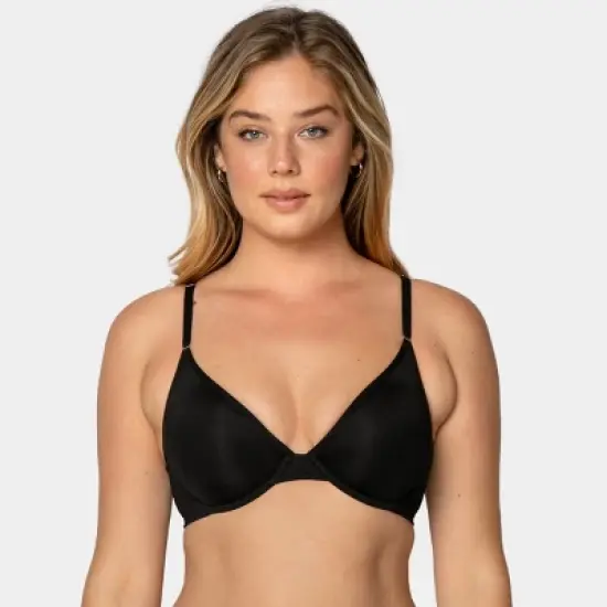 Smart & Sexy Women's Silky Smooth Demi Unlined Underwire Bra image {4}