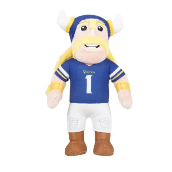 NFL Minnesota Vikings Stuffed Mascot: Polyester Plush Toy, 13.5" Height image {3}
