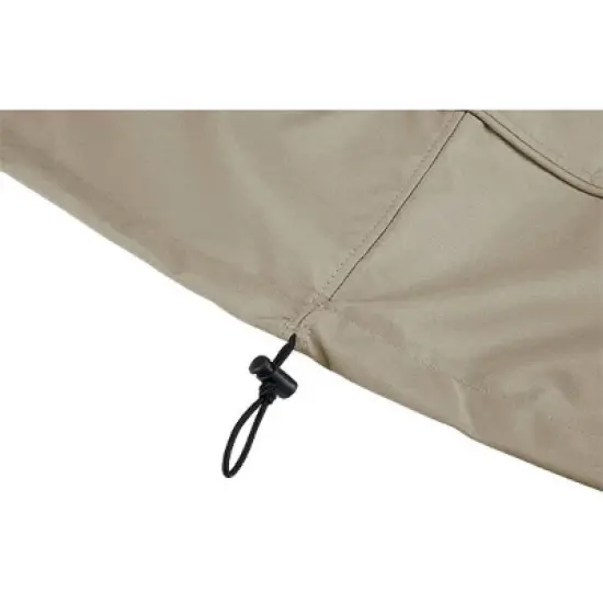 Eevelle 25.5" Meridian Round Table Fire Pit Cover Khaki image {3}