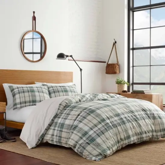 Eddie Bauer - Timbers Plaid Reversible Duvet Cover & Sham Set image {2}