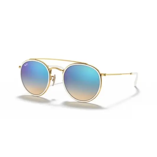 Ray-Ban RB3647N 51mm Gender Neutral Round Sunglasses image {6}