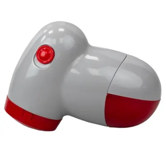 Sunbeam Battery Operated Portable Lint and Fuzz Remover Fabric Shaver with Comfort Handle, Grey image {7}