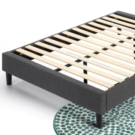 Curtis 13" Upholstered Platform Bed Frame - Zinus image {5}