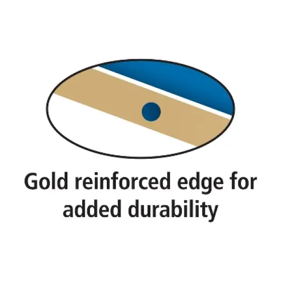 Avery Insertable Dividers for 3 Ring Binders, 5 Tabs per Set, Multicolor Big Tab, Buff Paper with Gold-Reinforced Holes (11121) image {1}