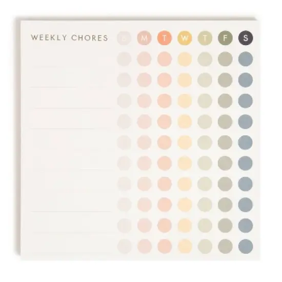 U Brands 8''x8'' Chore Pad Bold image {2}