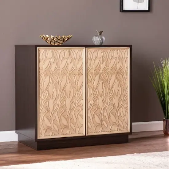 Sunel Anywhere Accent Cabinet Brown/Cream - Aiden Lane image {4}