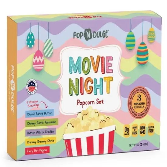 Easter Movie Night Gourmet Popcorn Gift Set image {8}