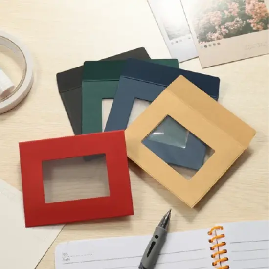 Unique Bargains Mailing Statement Photos Catalogs Full Face Window Clear Double Sided Envelopes image {4}