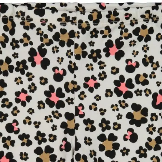 Disney Minnie Mouse Girls T-Shirt and Leggings Outfit Set Little Kid to Big Kid  image {5}