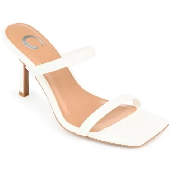 Journee Collection Womens Brie Tru Comfort Foam Open Toe Mid Stiletto Pumps image {12}