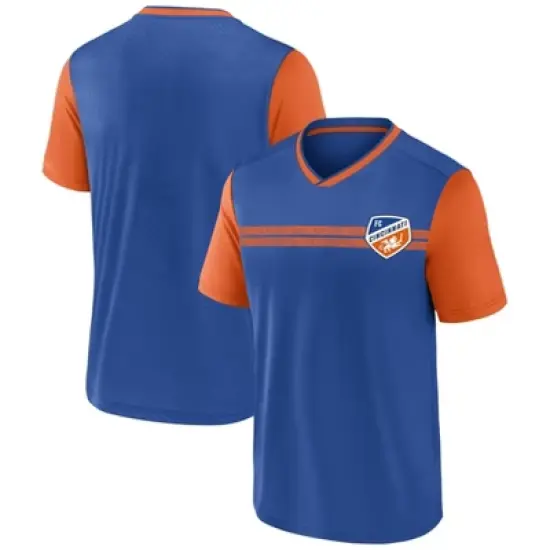 MLS FC Cincinnati Men's Shoot Out V-Neck Jersey image {3}