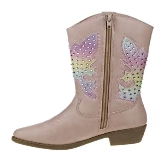 Kensie Girl Toddler Zip-Up Boot with a Heel image {2}