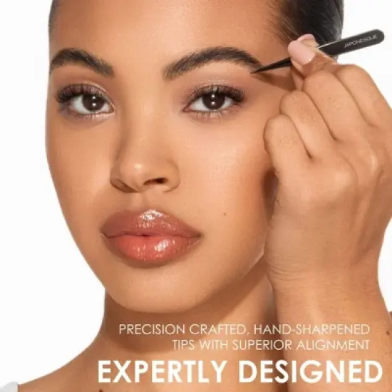 JAPONESQUE Slant & Point Tweezer Duo image {1}