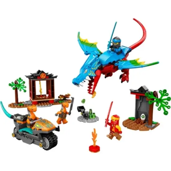 LEGO NINJAGO Ninja Dragon Temple Toy Motorbike Set 71759 image {1}