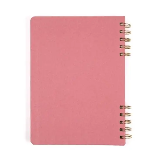 Altitude Supplies Spiral Notebook 6.25"x8.5", 160 Lined Pages, Mauve Pink Arch Cover image {8}