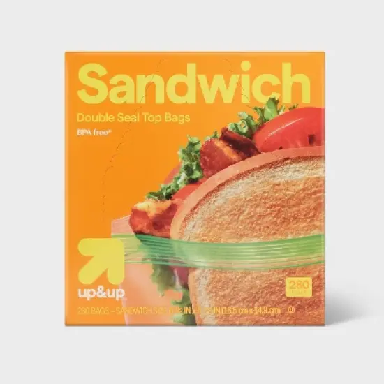 Sandwich Storage Bags - up&up&trade; image {6}