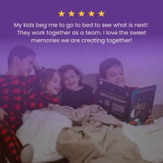 The Adventure Challenge Bedtime Adventures Board Game: Reading, Creative Thinking & Problem Solving, 30 Min Play image {5}