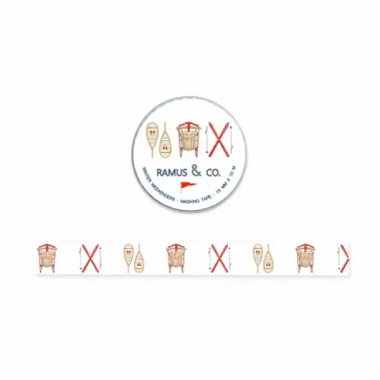 Winter Masking Tape by Ramus & Co - 3ct Rolls, Assorted image {3}