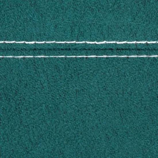 Juvale Velvet Jewelry Box Organizer - Lockable 2 Layer Travel Case, Earrings Storage with Removable Tray for Women, Men (Green) image {7}