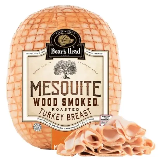 Boar's Head Mesquite Smoked Turkey - Deli Fresh Sliced - price per lb image {3}