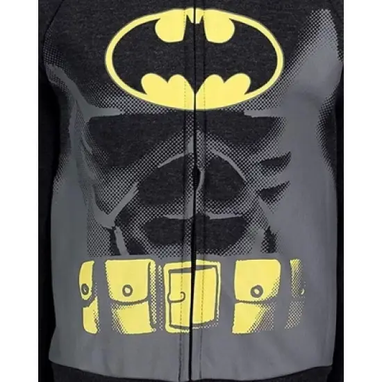 DC Comics Justice League Superman Fleece Zip Up Hoodie and Cape Toddler  image {6}