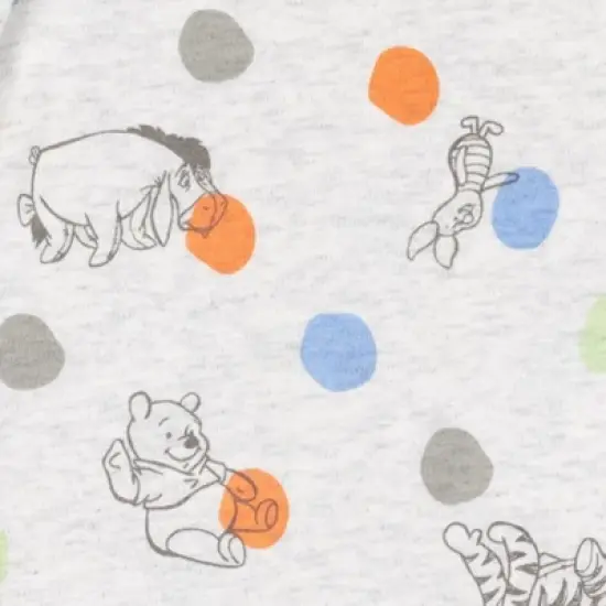 Disney Lion King Winnie the Pooh Mickey Mouse Baby 5 Pack Bodysuits Newborn to Infant image {6}