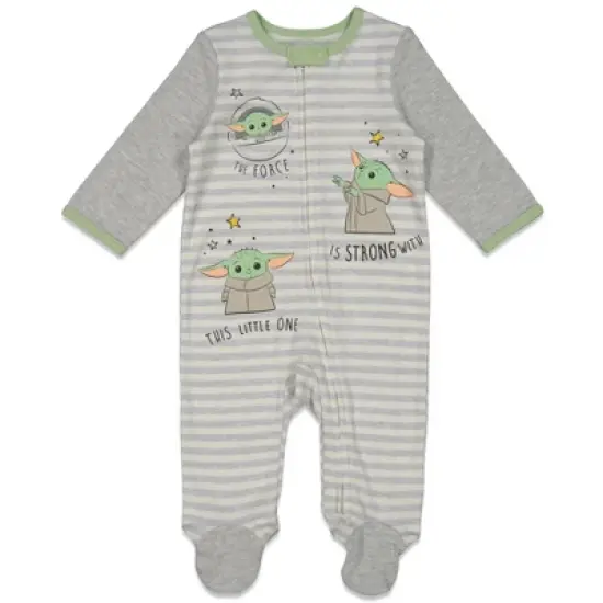 Star Wars The Child Baby Sleep N' Play Coverall Bib Blanket and Hat 4 Piece Outfit Set Newborn image {1}