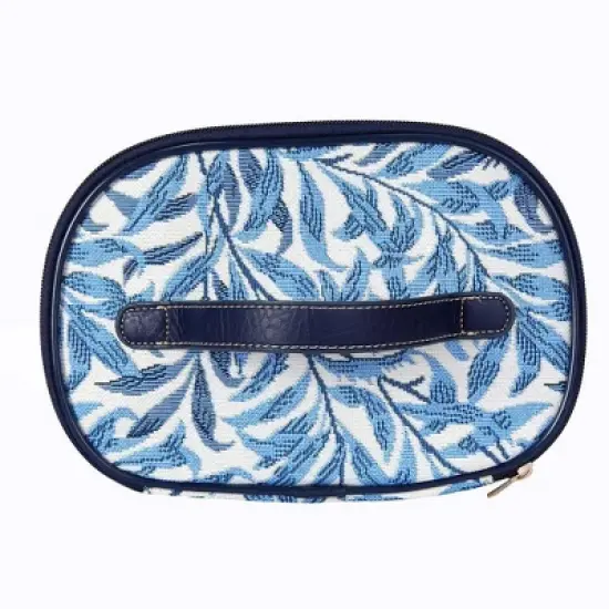 Signare USA William Morris Willow Bough Blue Toiletry Vanity Bag image {6}