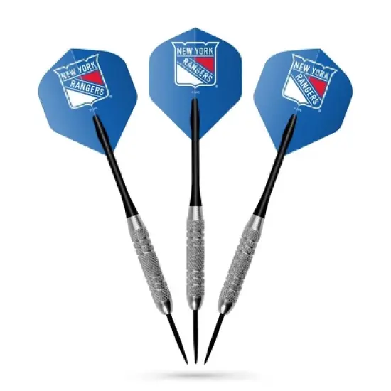 NHL NY Rangers Fan's Choice Dartboard Set image {4}
