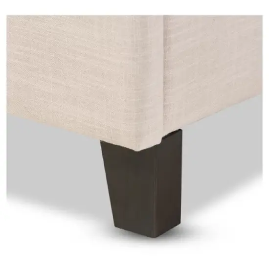 Queen Lea Modern And Contemporary Mix - Linen Storage Platform Bed - Baxton Studio image {5}