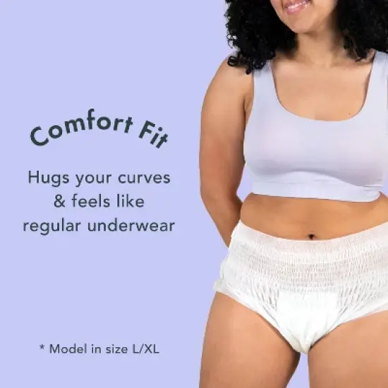 Rael Organic Disposable Period Underwear - L/XL - 5ct image {5}