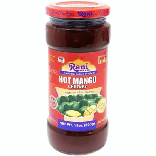 Hot Mango Chutney (Spicy Indian Preserve) - Rani Brand Authentic Indian Products image {6}