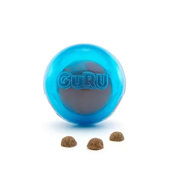 GURU Dog Ball Treat Dispenser Toy image {1}