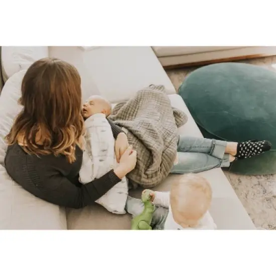 Little Unicorn Cotton Muslin Quilt Blanket image {1}