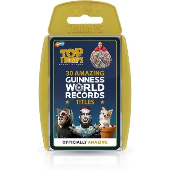 Top Trumps Guinness Book World Records Top Trumps Card Game image {1}