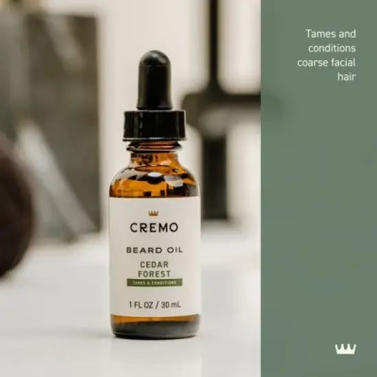 Cremo Forest Blend Revitalizing Beard Oil - 1 fl oz image {2}