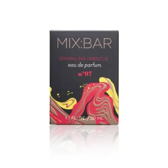 MIX:BAR Sparkling Hibiscus Eau de Parfum - Travel Size Perfume Fragrance for Women, 1.7 fl oz image {4}