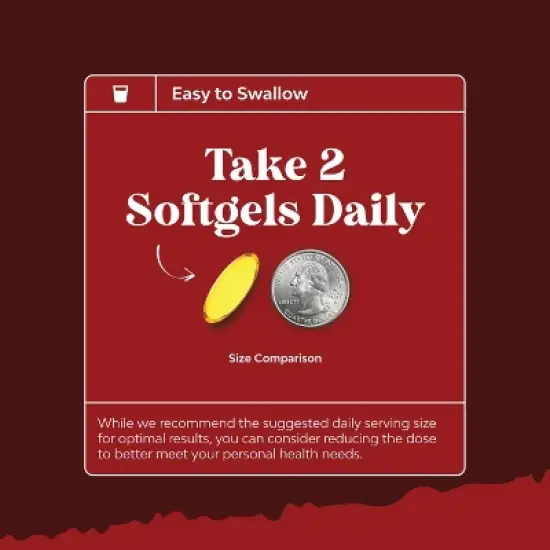 Omega 3 Fish Oil Supplement, EPA DHA Fish Oil Omega 3 Supplement with Immune Booster Brain Vitamins, 2000mg Fish Oil, Nature's Craft, 60ct Softgels image {6}