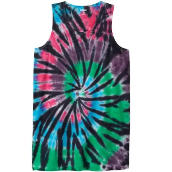 KingSize Men's Big & Tall Shrink-Less&trade; Lightweight Longer-Length Tank image {20}
