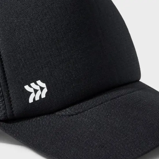 Men's Mesh Trucker Hat - All in Motion&trade; Black image {3}