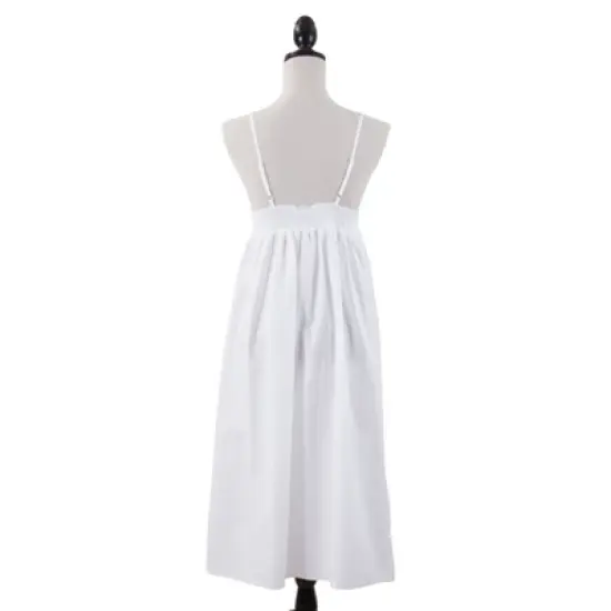 Saro Lifestyle Nightgown With Embroidered Design image {1}