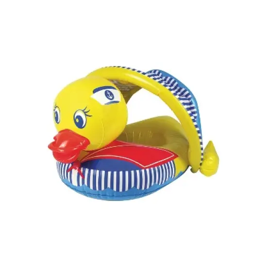 Poolmaster Swimming Pool Duck Baby Rider with Sun Protection image {10}