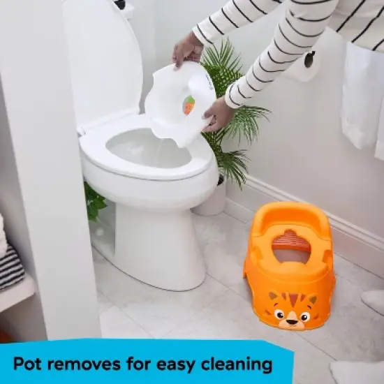 Baby Einstein Tinkle & Reveal Tiger Pott - Orange image {2}