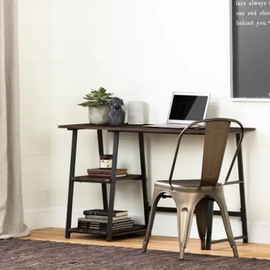 Evane Industrial Desk with Storage - South Shore image {1}