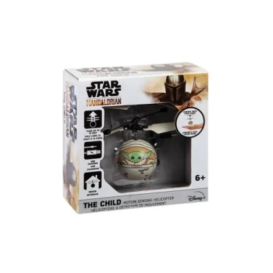 Star Wars The Mandalorian The Child In Pram Motion Sensing UFO Ball Helicopter image {2}