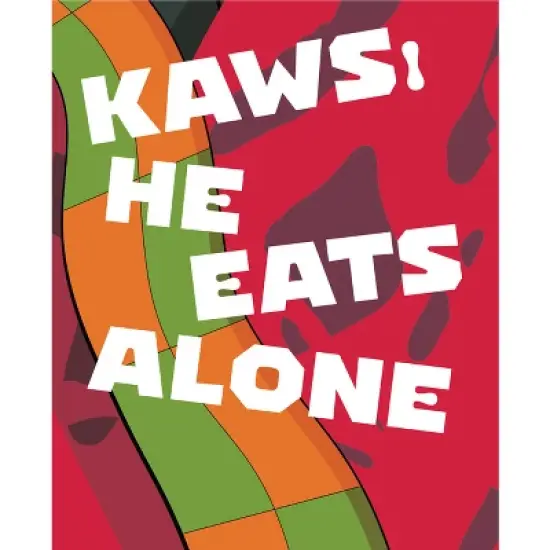 Kaws: He Eats Alone - by  Germano Celant (Hardcover) image {1}