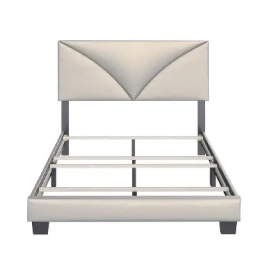 Cornerstone Faux Leather Upholstered Bed Frame - Boyd Sleep Eco Dream image {1}