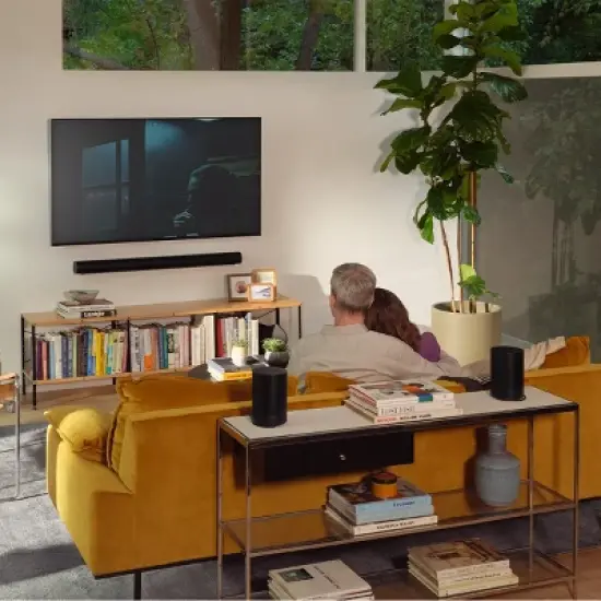 Sonos Era 100 Voice-Controlled Wireless Smart Speaker with Bluetooth, Trueplay Acoustic Tuning Technology, & Amazon Alexa Built-In (Black) image {9}